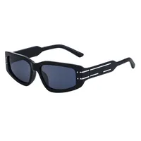 Special-Shaped Mirror Vacation Modern Style Geometric Pc Full Frame Women's Sunglasses main image 5