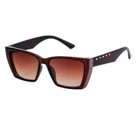 Square Modern Style Geometric Pc Full Frame Women's Sunglasses main image 5