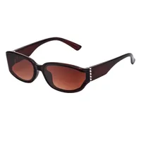Square Vintage Style Geometric Pc Full Frame Women's Sunglasses main image 4