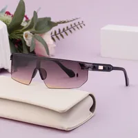 Cuadrado Estilo Vintage Estilo Clásico Geométrico Ordenador Personal Sin Marco Gafas De Sol Mujer main image 2