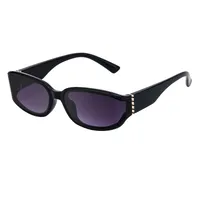 Square Vintage Style Geometric Pc Full Frame Women's Sunglasses sku image 4
