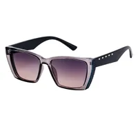 Square Modern Style Geometric Pc Full Frame Women's Sunglasses sku image 3