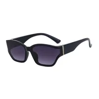 Square Modern Style Classic Style Geometric Pc Full Frame Women's Sunglasses sku image 1