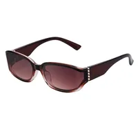 Square Vintage Style Geometric Pc Full Frame Women's Sunglasses sku image 3