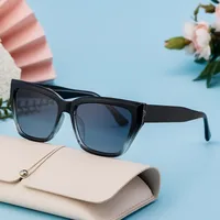 Cat Eye Vintage Style Classic Style Solid Color Pc Full Frame Women's Sunglasses main image 2