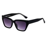 Oeil De Chat Style Vintage Style Classique Couleur Unie Pc Plein Cadre Femmes De Lunettes De Soleil main image 4