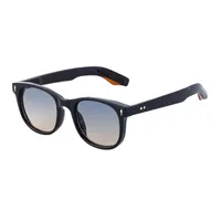 Oval Frame Simple Style Solid Color Pc Full Frame Women's Sunglasses sku image 9