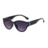 Cat Eye Classic Style Geometric Pc Full Frame Women's Sunglasses sku image 1