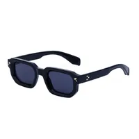 Square Vacation Simple Style Solid Color Pc Full Frame Women's Sunglasses main image 4