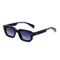 Square Vacation Simple Style Solid Color Pc Full Frame Women's Sunglasses main image 5