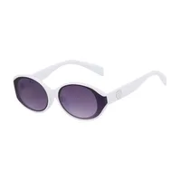 Oval Frame Vacation Simple Style Solid Color Pc Full Frame Women's Sunglasses sku image 6