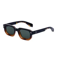 Square Vacation Simple Style Solid Color Pc Full Frame Women's Sunglasses sku image 15