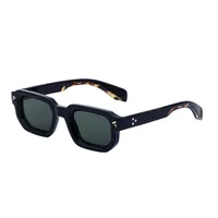 Square Vacation Simple Style Solid Color Pc Full Frame Women's Sunglasses sku image 3