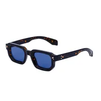 Square Vacation Simple Style Solid Color Pc Full Frame Women's Sunglasses sku image 4