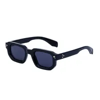 Square Vacation Simple Style Solid Color Pc Full Frame Women's Sunglasses sku image 5