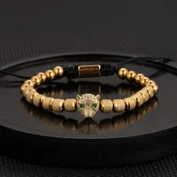 Retro Fruit Titanium Steel Plating Inlay Zircon Unisex Bracelets main image 4