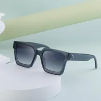 Carré Style Simple Vêtement De Rue Géométrique Pc Plein Cadre Femmes De Lunettes De Soleil main image 2