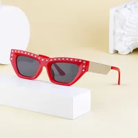 Cat Eye Glam Streetwear Geometric Pc Full Frame Women's Sunglasses main image 3