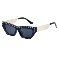 Cat Eye Glam Streetwear Geometric Pc Full Frame Women's Sunglasses main image 4