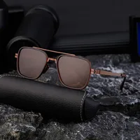 Square Streetwear Geometric Tac Full Frame Men's Sunglasses main image 2