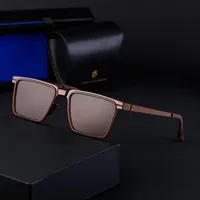 Square Streetwear Geometric Tac Full Frame Men's Sunglasses main image 1