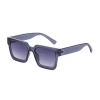 Square Simple Style Streetwear Geometric Pc Full Frame Women's Sunglasses sku image 3