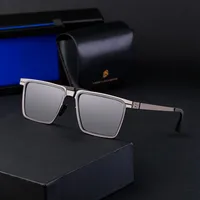 Square Streetwear Geometric Tac Full Frame Men's Sunglasses main image 2