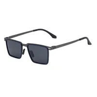 Square Streetwear Geometric Tac Full Frame Men's Sunglasses main image 5