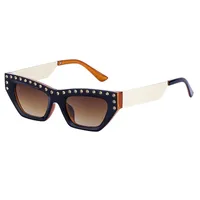 Cat Eye Glam Streetwear Geometric Pc Full Frame Women's Sunglasses sku image 8