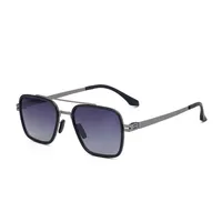 Square Streetwear Geometric Tac Full Frame Men's Sunglasses sku image 3