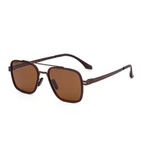 Square Streetwear Geometric Tac Full Frame Men's Sunglasses sku image 4