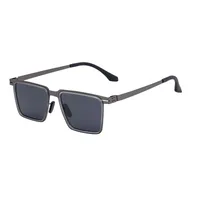 Square Streetwear Geometric Tac Full Frame Men's Sunglasses sku image 3