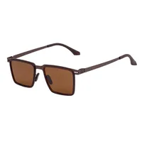 Square Streetwear Geometric Tac Full Frame Men's Sunglasses sku image 4