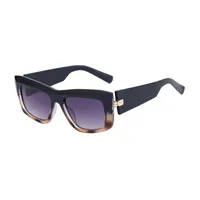 Square Streetwear Gradient Color Pc Full Frame Women's Sunglasses sku image 3