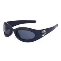 Special-Shaped Mirror Vacation Simple Style Solid Color Pc Full Frame Women's Sunglasses main image 4