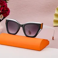 Cat Eye Streetwear Leopard Pc Full Frame Women's Sunglasses main image 2