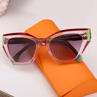 Cat Eye Streetwear Leopard Pc Full Frame Women's Sunglasses main image 3