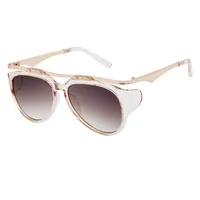 Special-Shaped Mirror Streetwear Geometric Pc Full Frame Women's Sunglasses sku image 1