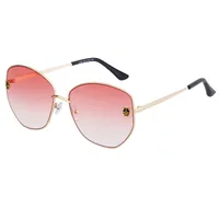 Square Streetwear Geometric Pc Full Frame Men's Sunglasses sku image 2