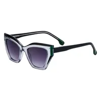 Cat Eye Streetwear Leopard Pc Full Frame Women's Sunglasses sku image 3
