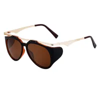 Special-Shaped Mirror Streetwear Geometric Pc Full Frame Women's Sunglasses sku image 7