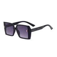 Square Streetwear Gradient Color Pc Full Frame Women's Sunglasses main image 5