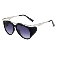 Special-Shaped Mirror Streetwear Geometric Pc Full Frame Women's Sunglasses sku image 8