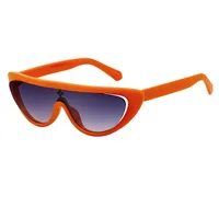 Cat Eye Streetwear Geometric Pc Full Frame Women's Sunglasses sku image 7