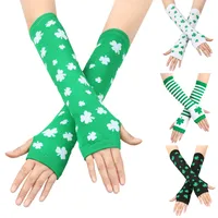 1 Pair Shamrock Modern Style Unisex Gloves main image 1