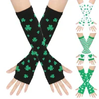 1 Pair Shamrock Modern Style Unisex Gloves main image 2
