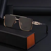 Square Modern Style Geometric Pc Full Frame Men's Sunglasses main image 3