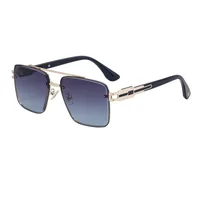 Square Modern Style Geometric Pc Full Frame Men's Sunglasses main image 4