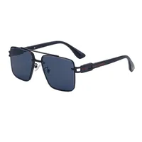 Square Modern Style Geometric Pc Full Frame Men's Sunglasses main image 5