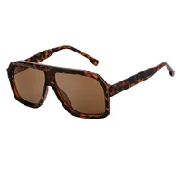 Square Vacation Simple Style Solid Color Pc Full Frame Men's Sunglasses sku image 8